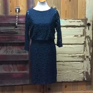 3/4 Sleeve Lace Dress